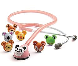 Best stethoscope for pediatricians: ADC Adscope 618 Pediatric Clinician Stethoscope with tunable AFD technology