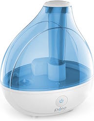 Pure Enrichment MistAire Ultrasonic Cool Mist Humidifier - Quiet Air Humidifier for Bedroom, Nursery, Office and Indoor Plants - Lasts Up To 25 Hours