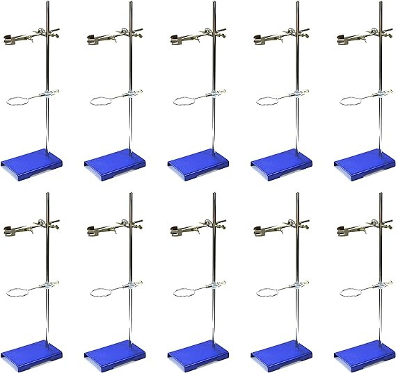 Laboratory stand with clamps (Amazon)